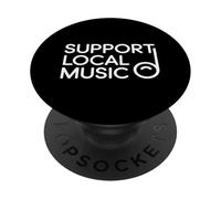 Supporto Musica Locale Band Musica dal vivo Supporto Musica Locale PopSockets PopGrip Adesivo