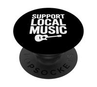 Supporto Musica Locale Band Musica dal vivo Supporto Musica Locale PopSockets PopGrip Adesivo