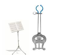 Supporto Musicale, Morsetto da Marcia Compatto Leggero per Tromba per Strumento Musicale per Lira