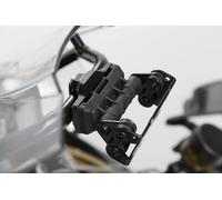 Supporto navigatore su tubo Ø 13/16 mm nero.