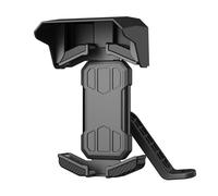 Supporto Navigazione GPS Supporto per telefono da moto con vista a 360° per manubrio da 4,7-7" Supporto per cellulare con morsetto Clip per GPS per scooter Montaggio Navigatore GPS
