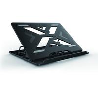 Conceptronic ERGO Laptop Cooling Stand Supporto per computer portatile Nero 39,6 cm (15.6")