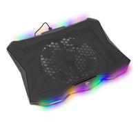 White Shark Supporto per Notebook fino a 17.3'' con Ventola per Sistema di Raffr
