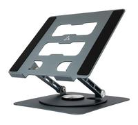 Supporto notebook alluminio SBOX CP-32 rotazione 360° regolabile pieghevole