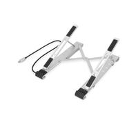 Supporto Notebook DIGITUS Regolabile con Hub USB-C™ Power Delivery 5 Porte Supporto Notebook DIGITUS Regolabile con Hub USB-C™ Power Delivery 5 Porte