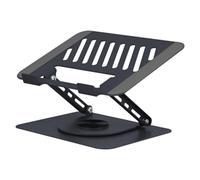Supporto notebook TnB NBSTAND360 alluminio nero 360° fino a 15 pollici