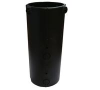 Supporto Novalux per fissaggio su palo 60mm plastica nero A550NE