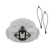 Supporto NVG per Casco Tattico, Con Protezione Elastica Modulare e Base per Supporto per Telecamera Sportiva per Casco Wendy 3.0(Green)