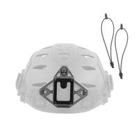 Supporto NVG per Casco Tattico, Con Protezione Elastica Modulare e Base per Supporto per Telecamera Sportiva per Casco Wendy 3.0(Gray)