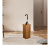 Supporto ombrello artificiale Rattan ombrello Stand per il dormitorio della