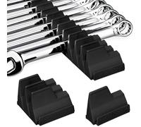 Supporto Organizer Magnetico per Chiavi Inglesi, Adatto per 20 Chiavi, Staffa della Chiave Inglese Organizer Porta, Rack Modulare per Chiavi Inglesi, Chiavi Inglesi Porta Utensili da Lavoro