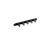 Supporto organizzatore cavi 1U per rack 19 I-CASE CABLE-BK5