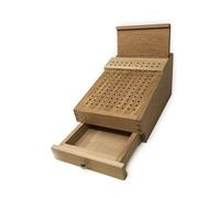 Supporto Organizzatore Per File A Pinza In Legno Con Cassetto Per Orefici 2040