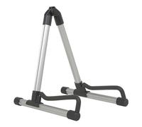 Supporto originale pieghevole Supporto per violino con telaio ad A in lega di alluminio leggero staccabile con cuscinetto in memory foam accessori per violino (Color : Silver)