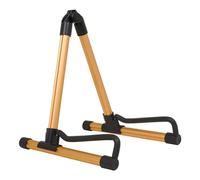Supporto originale pieghevole Supporto per violino con telaio ad A in lega di alluminio leggero staccabile con cuscinetto in memory foam accessori per violino (Color : Gold)