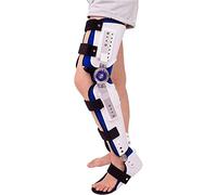 Supporto ortesi per ginocchio, stabilizzatore articolare, tutore per ginocchio incernierato, tutore per frattura, stecca di protezione fissa per gamba, supporto fisso per polpaccio, caviglia e piede