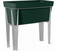 Supporto Orto Urbano in Metallo 80 cm Verde Bosco