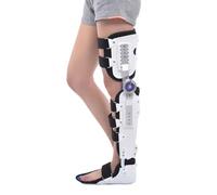 Supporto ortosi del Ginocchio Stabilizzatore articolare Stabilizzatore Regolabile a Cerniera ad Anca Abduzione Ortosi Ortosi Braccia Gamba Attacco articolare Fratina per ACL, PCL, MCL, artrite, Una