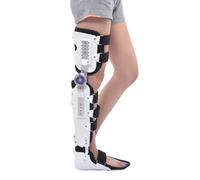 Supporto ortosi del Ginocchio Stabilizzatore articolare Stabilizzatore Regolabile a Cerniera ad anitta Abduzione Ortosi Ortosi Gamba Attacco articolare parentesi per ACL, PCL, MCL, artrite, a Destra,