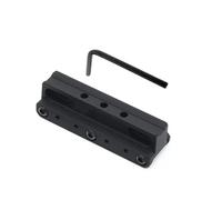 Supporto Ottico In Lega Di Alluminio Leggera Con Offset A 45° For RMR E T2 - Compatibile Telescopi In Fibra Ottica, Binario Da 20 Mm(Mount Bk)