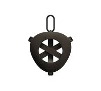 OutIn supporto da Caffè Pieghevole e Ultra-Portatile con Moschettone, Stabile per Macchine da Caffè Espresso, Design Monoblocco in Alluminio, Compatibile con OutIn Mino e Nano