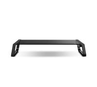 OZONE GAMING GEAR Monitor Stand Riser Pro -OZRISERPRO- Supporto portatile per PC - Vetro temperato, 4xUSB 3.0, nero