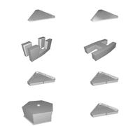 Supporto Pannelli LED Triangolari per WS2812B Stile Nanoleaf Montaggio 98mm