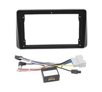 Supporto Pannello Stereo 9 POLLICI Per CHRYSLER Per GRAND VOYAGER 2013-2016 Autoradio Android Lettore MP5 Stereo Telaio 2DIN Unità Principale Fascia Pannello Cruscotto RESPUNEKBAH(Farme Cable Canbus)