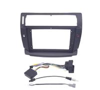 Supporto Pannello Stereo Adattatore Per Cornice Autoradio 9 Pollici Per Citroen C4 2004-2014 Kit Pannello Di Montaggio Audio Stereo Canbus RESPUNEKBAH(BLACK with cable)
