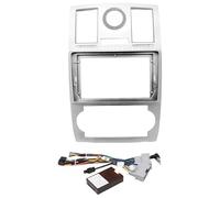 Supporto Pannello Stereo Adattatore Per Cornice Per Cruscotto Audio 2DIN Da 9 Pollici Per Autoradio Per Chrysler 300C 2005-2007 RESPUNEKBAH(Frame cable canbus)