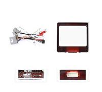 Supporto Pannello Stereo Cablaggio Di Navigazione Per Auto Per Ford Per Fusion Per Mondeo Per Mustang 2009-2012 Lettore GPS Con Cornice In Plastica RESPUNEKBAH(Line protocol box)