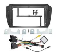 Supporto Pannello Stereo Cornice Per Autoradio Da 9 Pollici Per Seat Per Ibiza 6j 2009-2013 Pannello Stereo Cruscotto Installazione Accessorio GPS DVD RESPUNEKBAH(Frame AN CANBUS)