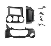 Supporto Pannello Stereo Kit Cruscotto 10,1 Pollici Per Jeep Per Wrangler 2011-2014 LHD RHD Cornice Per Autoradio, Adattatore Per Lettore Android Cornice Per Pannello Stereo RESPUNEKBAH(2011-14 LHD)