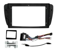 Supporto Pannello Stereo Kit Di Montaggio Per Cruscotto Autoradio Stereo Da 9 Pollici Per Seat Per Ibiza 6j 2009-2013 Cavo Di Alimentazione A 16 Pin Canbus RESPUNEKBAH(Frame-cable can)