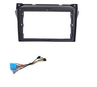 Supporto Pannello Stereo Kit Di Montaggio Per Pannello Frontale Dell'autoradio 2 DIN Accessorio Per Auto Pannello Per Lettore DVD GPS Per NISSAN Per Pixo 2008-2013 RESPUNEKBAH(Frame an cord)