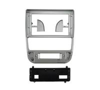Supporto Pannello Stereo Kit Montaggio Per Cruscotto Autoradio 9 Pollici Per Peugeot 406 1995-2005 Pannello Console Cornice Audio Adattatore GPS RESPUNEKBAH(Silver frame)