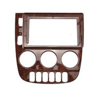 Supporto Pannello Stereo Kit Pannello Montaggio Per Cruscotto Autoradio Android 9 Pollici Per ML320 M-Classe W163 2003-2005 RESPUNEKBAH(Only Frame wood)