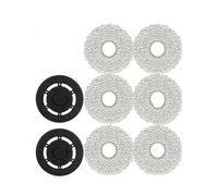 Supporto Panno Mopa, Compatibile con Ecovacs | Compatibile con Deebot X2 Omni X2 Pro | 2 supporti + 6 panni | plastica | staffa / supporto