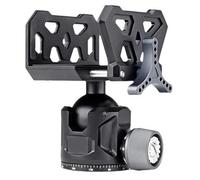 Supporto panoramico della macchina fotografica del grande diametro delle selle con i sistemi di bloccaggio sicuri per la testa di alluminio di fotografia professionale