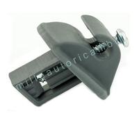 SUPPORTO PANTINA ALETTA PARASOLE PER RENAULT CLIO 1999-2005 DESTRO=SINISTRO GRIG