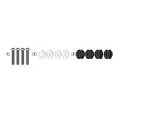 SUPPORTO PARABREZZA 2153DTK YAMAHA N-MAX 125/155 '21-,