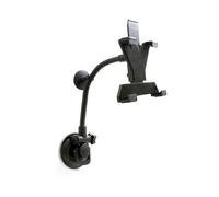 Supporto parabrezza auto con base di aspirazione per tablet PC da 10,5-19,5 cm