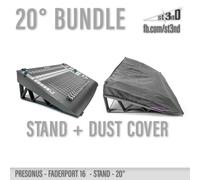 SUPPORTO + PARAPOLVERE per PRESONUS FADERPORT 16 - 20° | OFFERTA BUNDLE