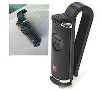 Supporto parasole adatto per trasmettitore manuale Hörmann HSE4 868 BS, montaggio/clip per parasole (colore nero)