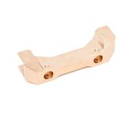 Supporto Paraurti Anteriore Ottone Metallico Per YK4103 4102 4082 1/10 Rc | Supporto per paraurti anteriore auto RC aggiornamento dell'attacco del paraurti telaio cingolato. Paraurti RC