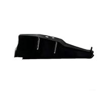 Supporto Paraurti Frontale Nero alla Ruggine 17cm Supporto Paraurti | Rivestimento anti-ruggine, adatto a climi umidi, mantiene estetica, 17x9.5x5.5cm, nero opaco(Left)