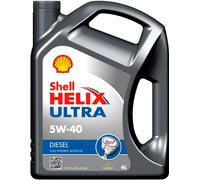 Olio motore SHELL Helix Diesel Ultra 5W40, 4L