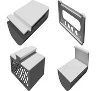 Supporto Parete Custodia per Speaker JBL Go Clip Universale Staffa Kit