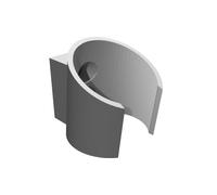 Supporto Parete Microfono per Shure SM58 Wireless - Staffa Due Fori Viti