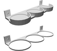 Supporto Parete Organizer per 3 Cartucce Tubetti Silicone Mastice Caulk